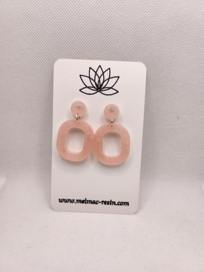 Pendientes Cuadraditos