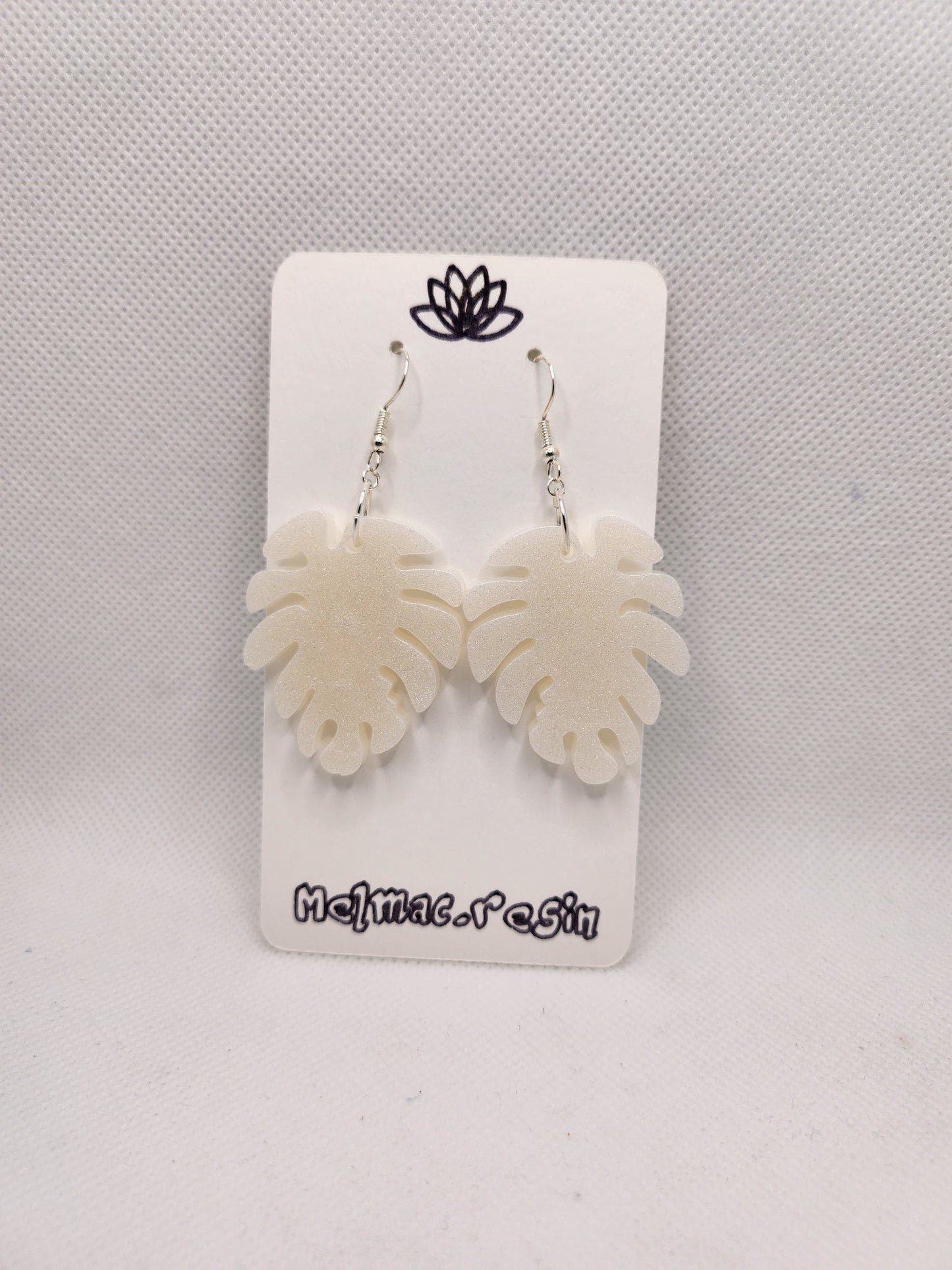 Pendientes Hoja Monstera