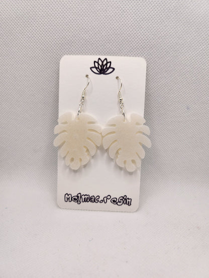 Pendientes Hoja Monstera