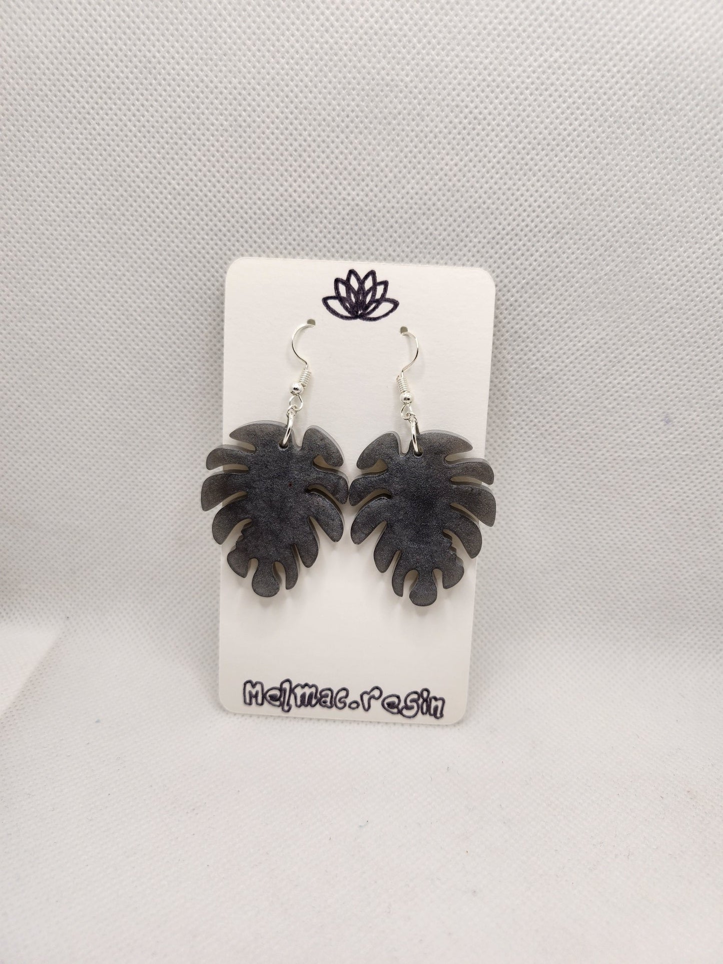 Pendientes Hoja Monstera