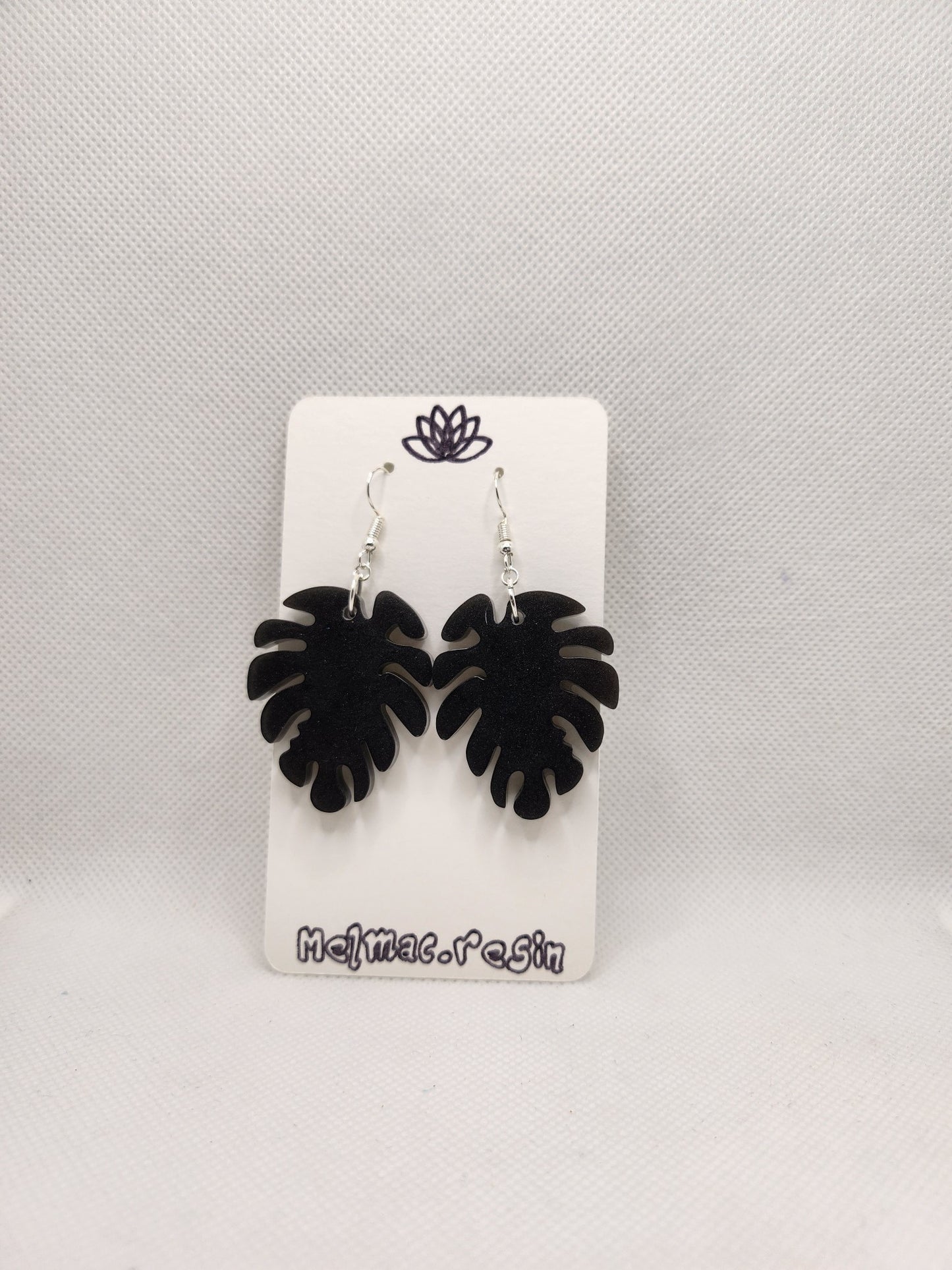 Pendientes Hoja Monstera