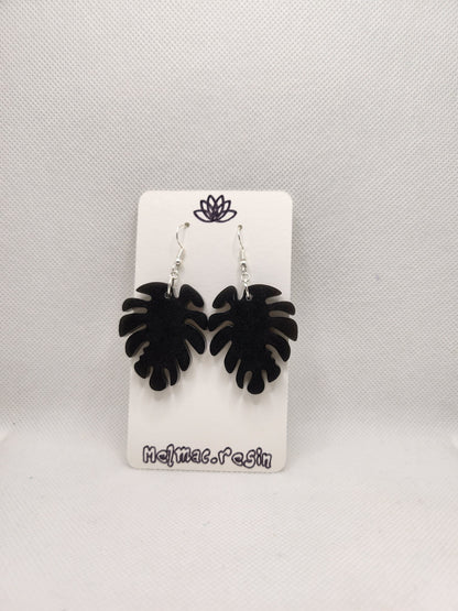 Pendientes Hoja Monstera