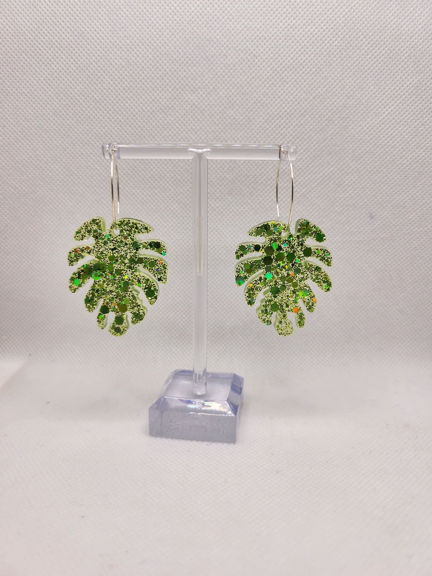 Pendientes Hoja Monstera