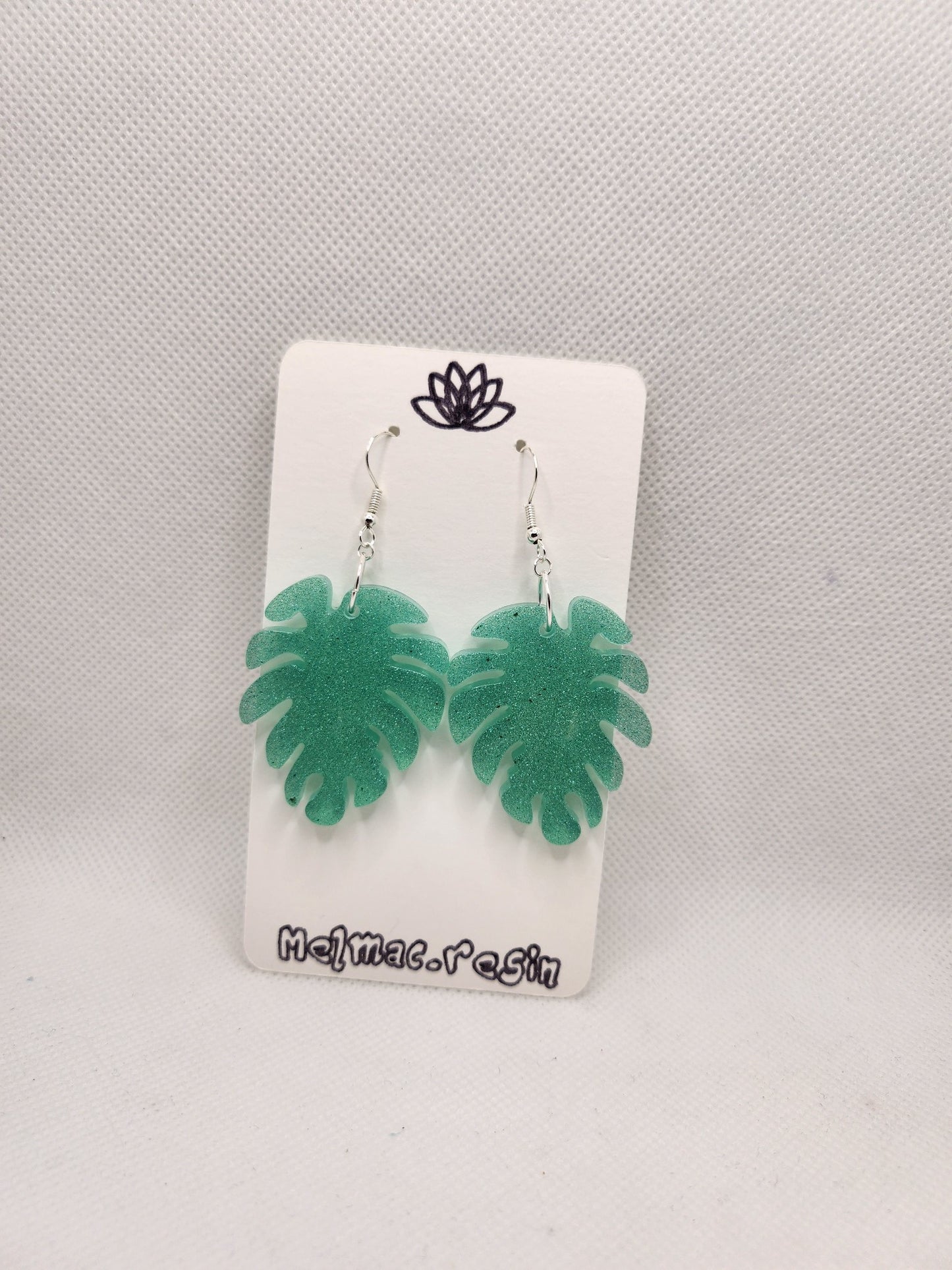 Pendientes Hoja Monstera